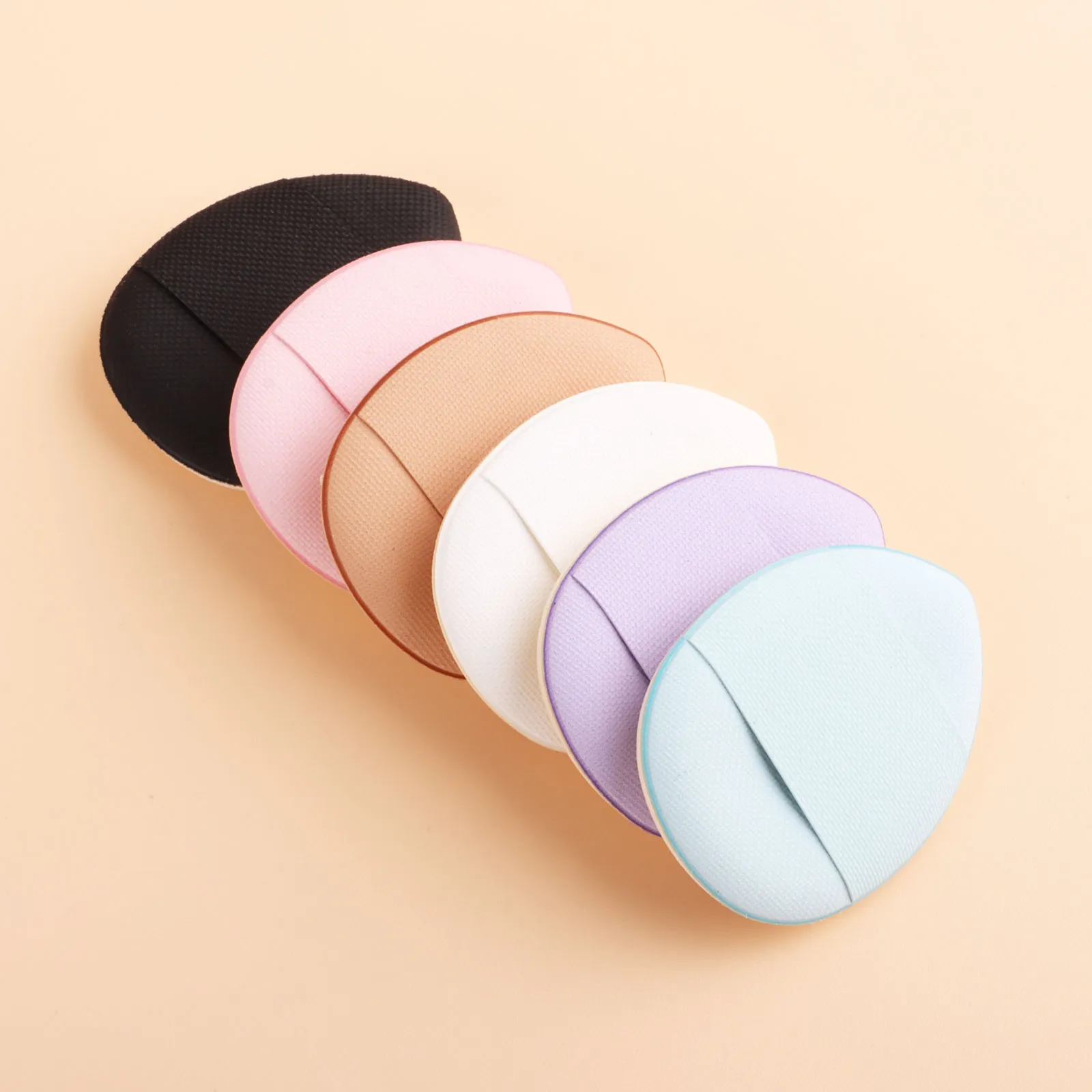 1pc Soft Make up brushes Foundation Powder blusher blending contour Professional High quality with powder puff with 6 fingers