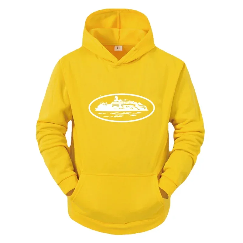 2026 Autumn/Winter New Devil Island Men's and Women's Printed Hoodies Outdoor Activities Casual Hoodies Fashion Trend Men's Wear