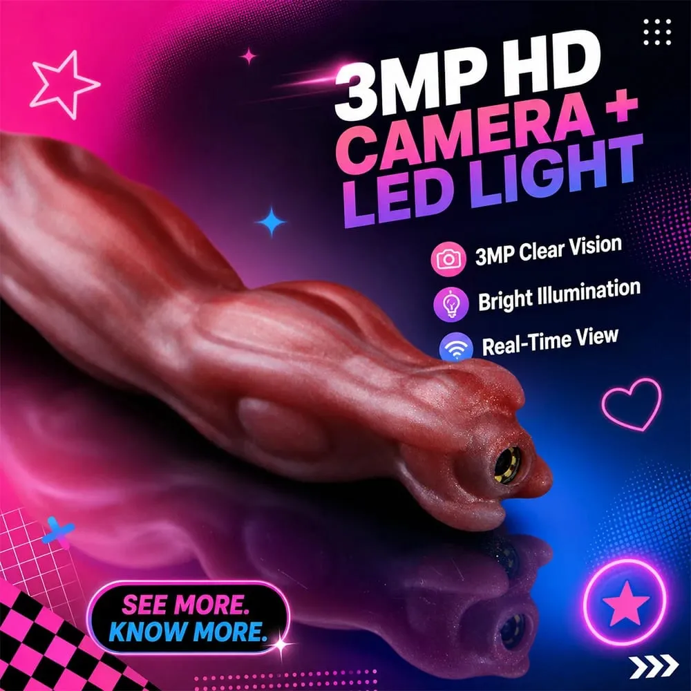Anal Plug Silicone Dildo Endoscope Camera Anal Dilator Anus Extender Vaginal Butt Expansion Fantasy Dildos Extreme Sex Toys