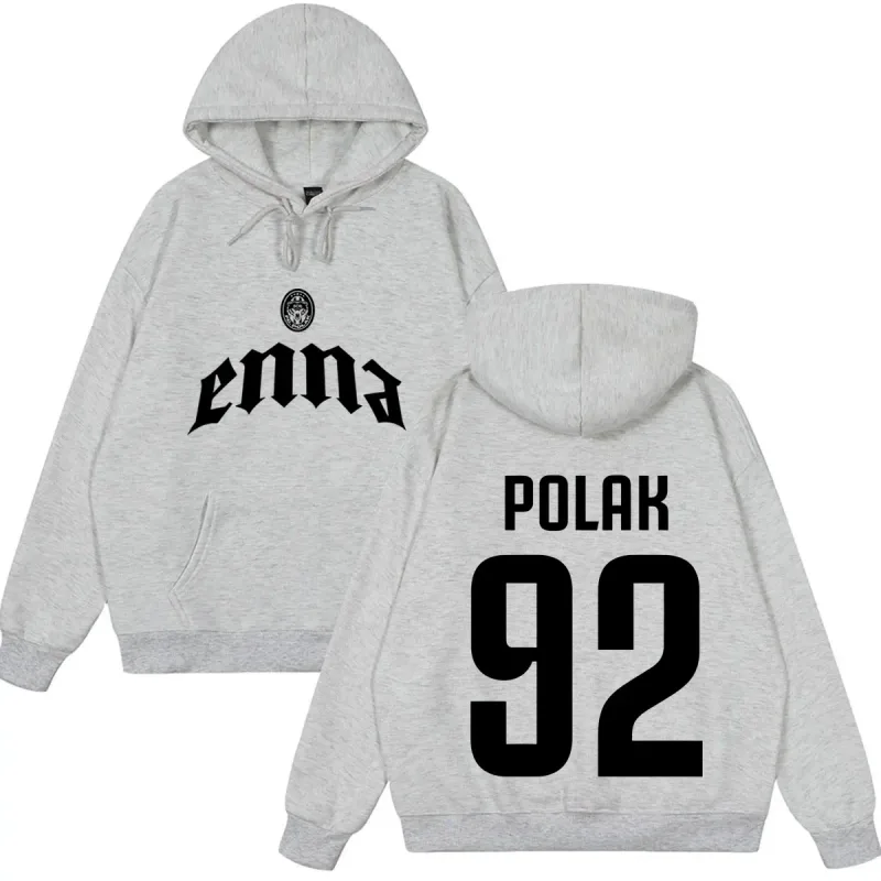Rapper PLK Enna 2026 Tour Merch Hoodies Men Women Fashion Pullover Long Sleeves Loose Casual Hip Hop High Quality Sweatshirts