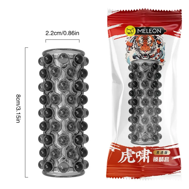 Elastic Cock Rings With Particle Sex Toys G-spot Penile Sleeve Stimulation Dotted Lasting Cock Rings Adult Supplies Sex Products