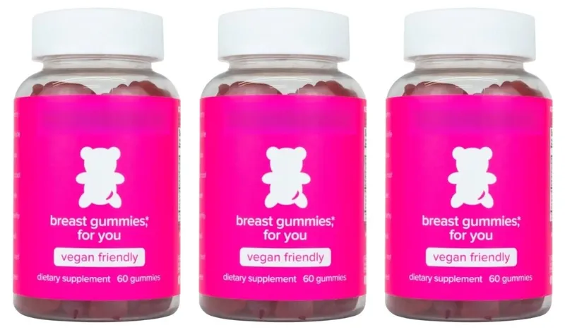 Top&Peach Support Combo Pack Multivitamin Gummies for Women Includes Herbal Extracts & Essential Vitamins Gluten Free 60 Count