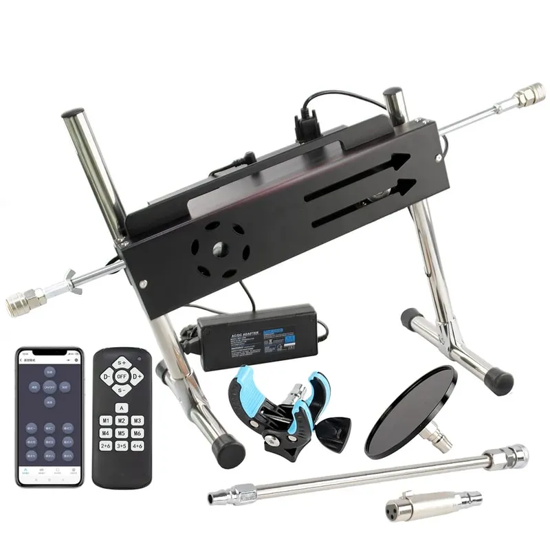 200W Super Powerful Sex Machine for Adult Masturbation Intelligent App Control Premium Love Machine with Dildo Adult Sex Toys