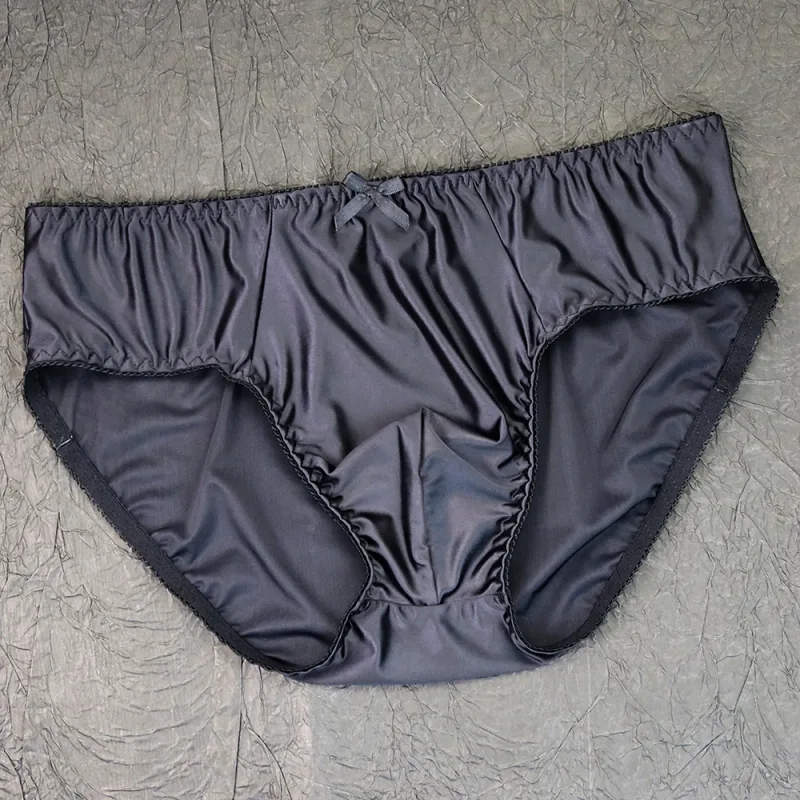 smooth Briefs Silky Men's Underwear Glossy Sports Men Swimsuit Interior Hombre Panties mens sexy underwear