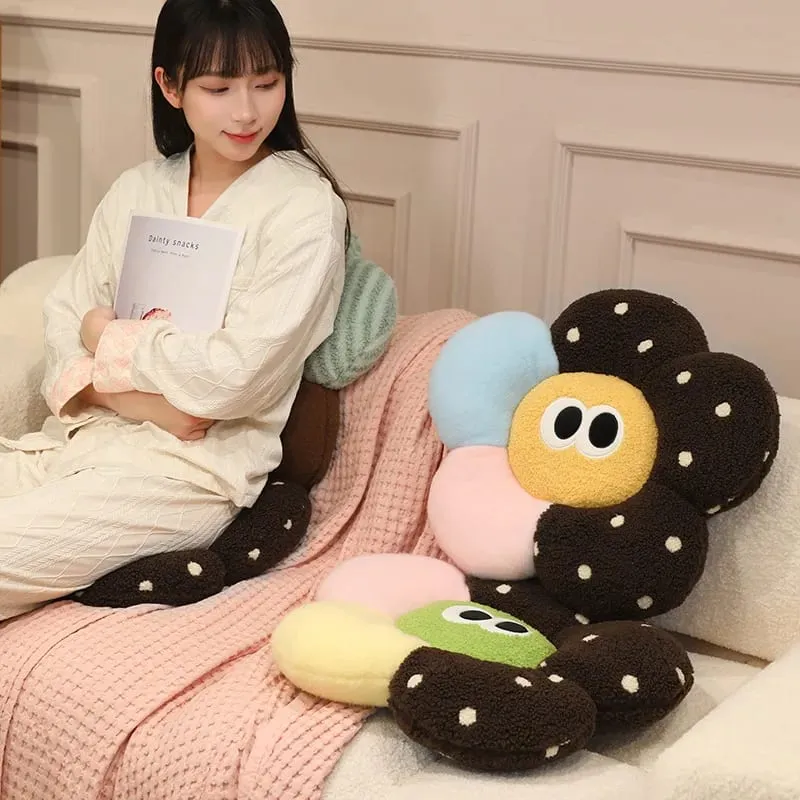 Adorably Flower Cushion Petal Pillow Kawaii Soft Sofa Cushion Home Decor Toys Plush Toys Creative Gifts Birthday Surprise Gifts