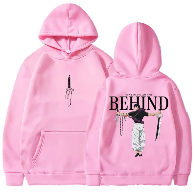 Jujutsu kaisen anime hoodies homens mulheres fushiguro toji manga pulôver com capuz moletom gótico hip hop streetwear roupas masculinas