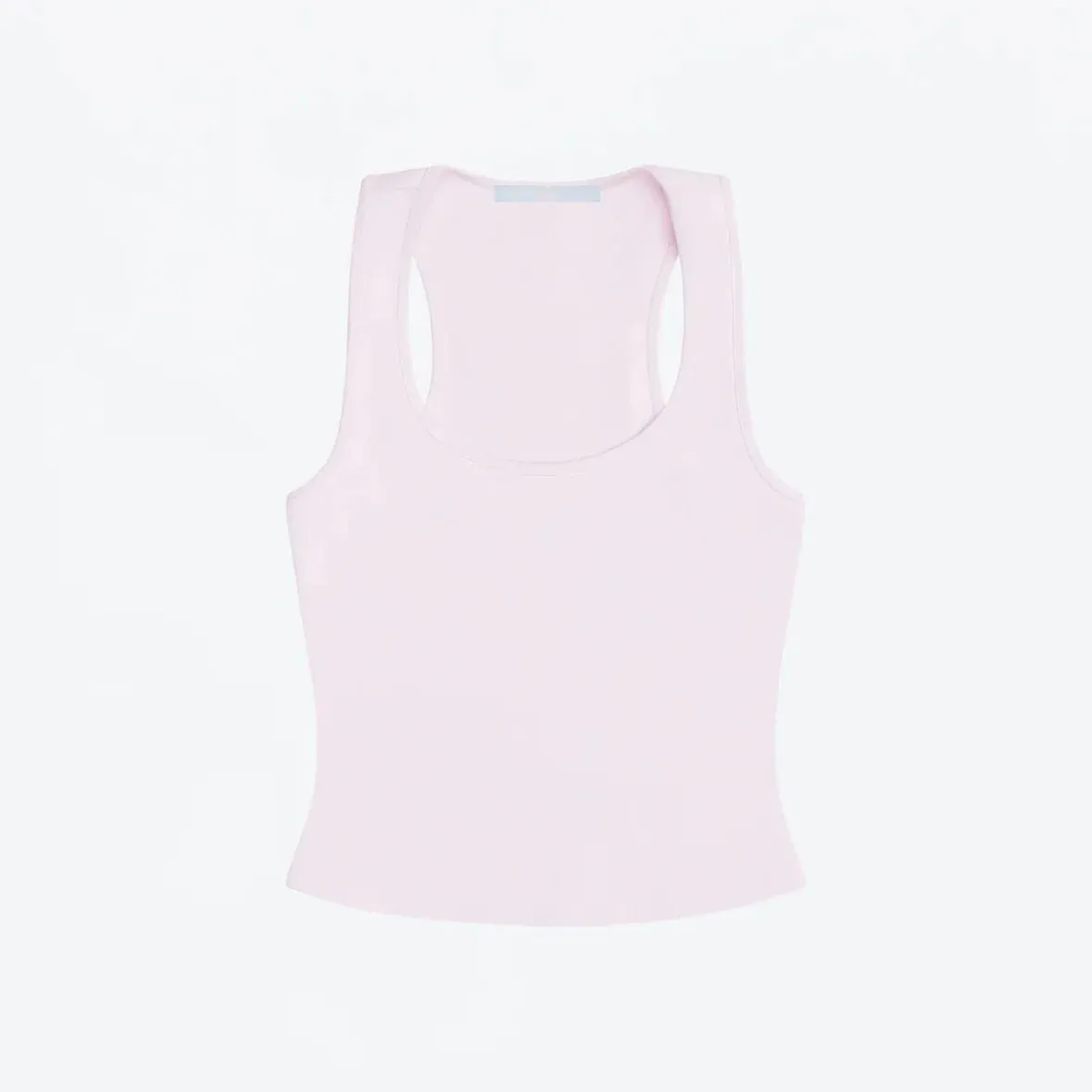 Tank Top with Wide Shoulder Straps for All Seasons Racerback Sports Vest Everyday Sports Innerwear High-Elastic Solid Color Slim-Fit Top Multi-Color Basic Casual Tank Top — image 13