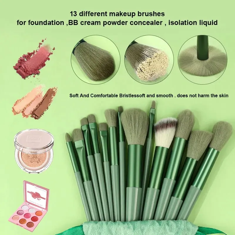 13Pcs Makeup Brush Set Make Up Concealer Blush Powder Brushes Eye Shadow Highlighter Foundation Brush Cosmetic Beauty Tool
