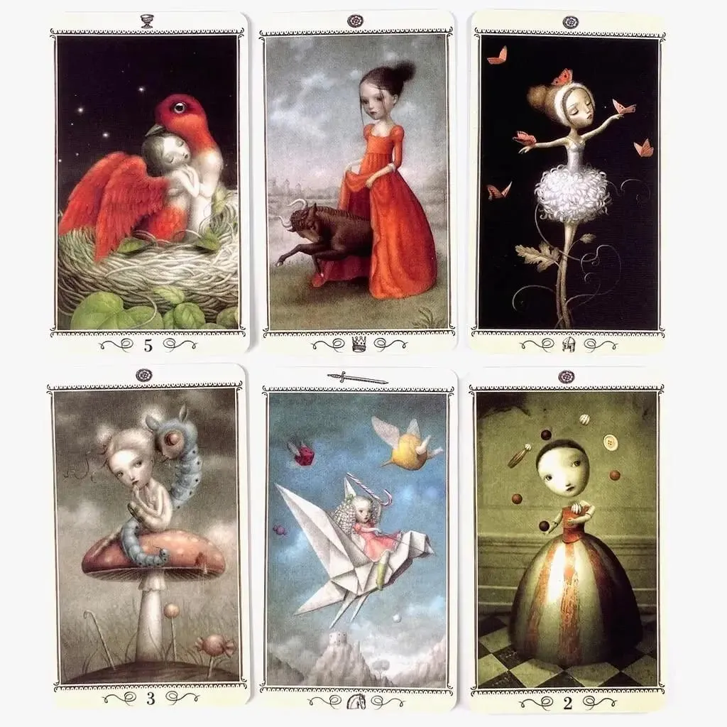 10.3*6cm Nicoletta Ceccoli Tarot Deck Party Table Gam Fortune-telling Prophecy 78 Pcs Cards — image 6