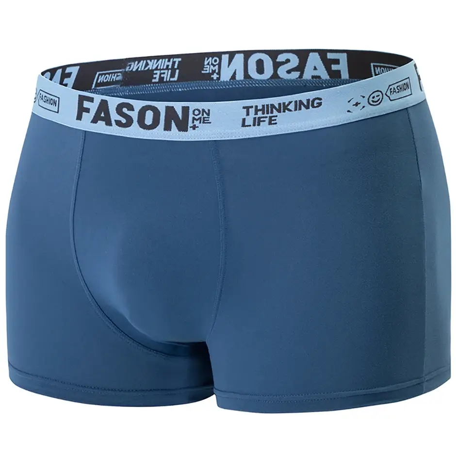 4 Keping Lelaki Bersaiz Besar 1xl-7Xl Seluar Pendek Persegi Kasual Dan Selesa Obes Seluar Boxer Lelaki Sukan Dan Kecergasan Seluar Pendek Asas