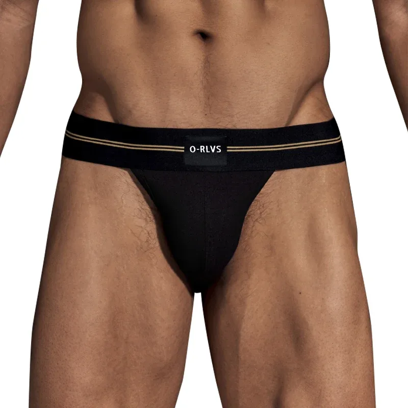 Mga Brief Panlalaking Seamless Hip Design Mens Underwaer Super Large Wide 5cm Elastic Band Independent Codpiece Boy Short Pants