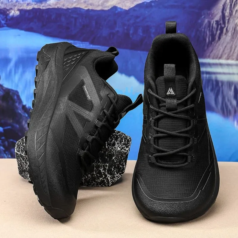 New Wide Head Sneakers Men's Outdoor Mountaineering Anti Slip Sneakers Spring and Autumn Fashion Leisure Travel Hiking Shoes