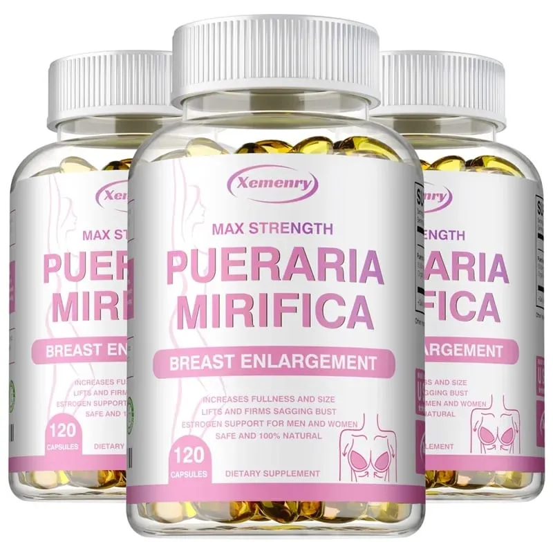 Pueraria Mirifica - Supports Overall Female Health Promotes Breast Development Balances Estrogen Metabolism Non-GMO