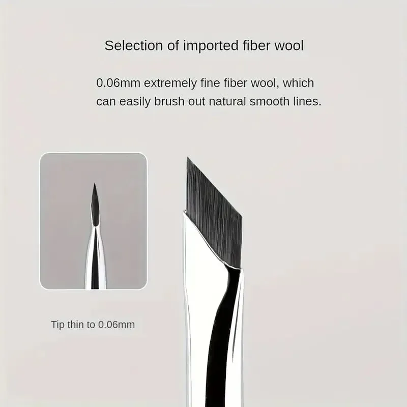 2/5pcs Upgrade Blade Eyeliner Brush Ultra Thin Fine Angle Flat Eyebrow Brush Under The Eyes Place Precise Detail Brush Brush