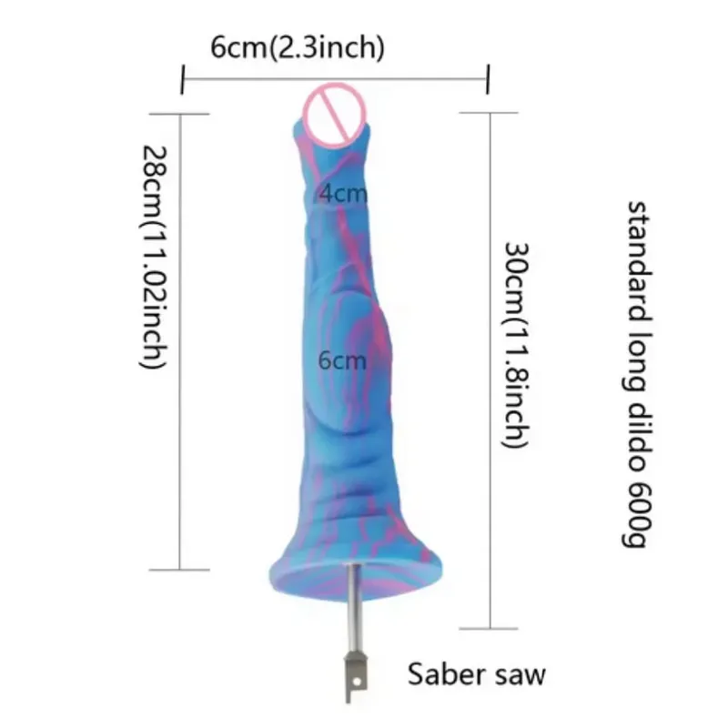 Saber Jigsaw Reciprocating Saw Large Silicone Dildos Reciprocating Saw 3XLR VAC-U-LOCK Adapter Attachments Sex Machine