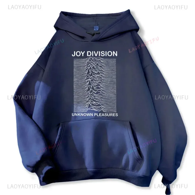 Joy Division Unknown Pleasures Men's Pullover New in Hoodies & Sweatshirts Spring and Autumn Long Sleeve Hoodies Y2k Clothes