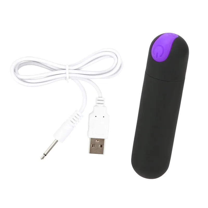 Waterproof Powerful Finger Design Sex Products Mini Bullet Vibrator 10 Speed Sex Toys for Women USB Rechargeable