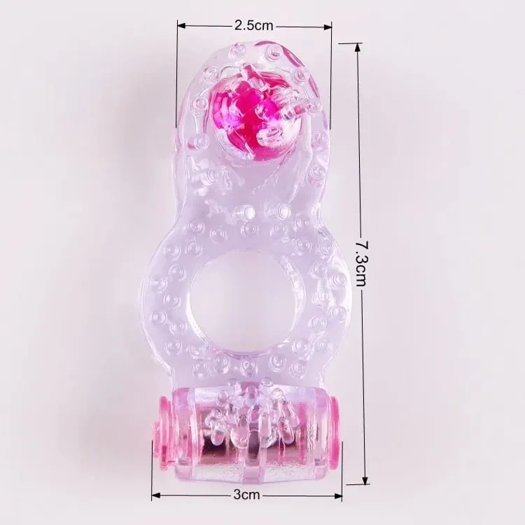 Triple Couples Dual Pleasure Delay Δαχτυλίδι δονούμενος δακτύλιος διεγέρτης κλειτορίδας μεγαλύτερης διάρκειας στύσεις έντονες εκσπερματώσεις Παιχνίδια σεξ για άνδρες