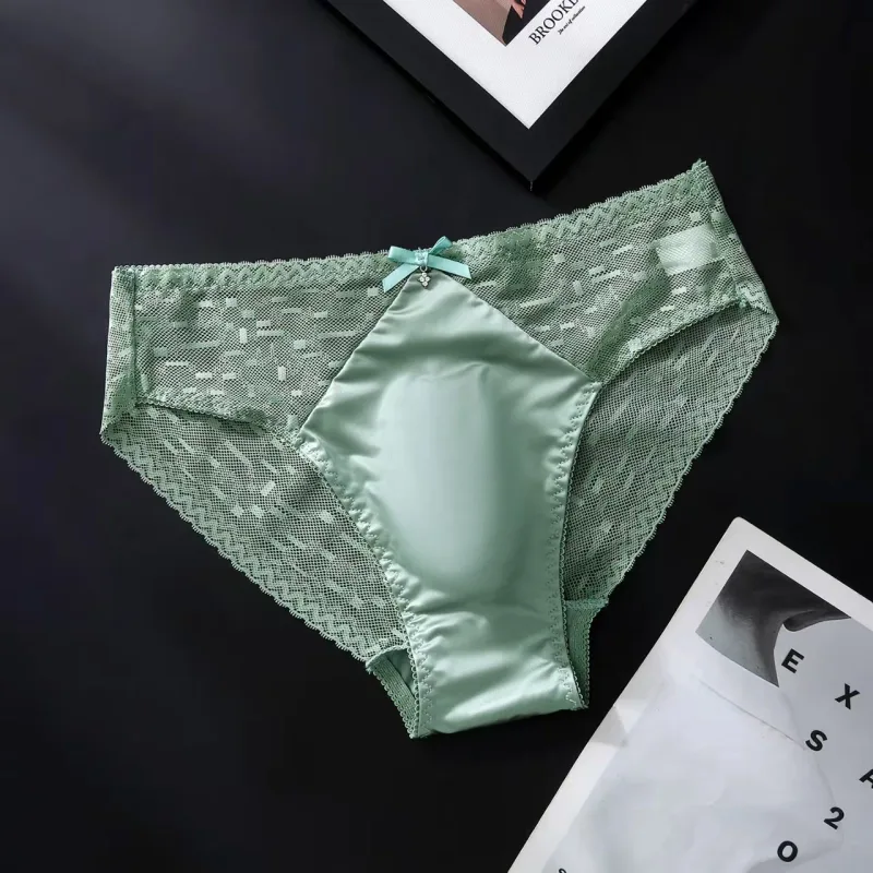 4PCS Sexy Mens Seamless Panties Ice Ultra Thin Sports Fitness Bulge Pouch briefs Male Panties Low Waist 3256812805603060