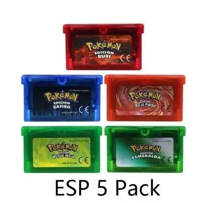 GBA Game Pokemon Series Video Game Cartridge Console Card Pokemon Emerald FireRed Ruby LeafGreen Sapphire Multi-language
