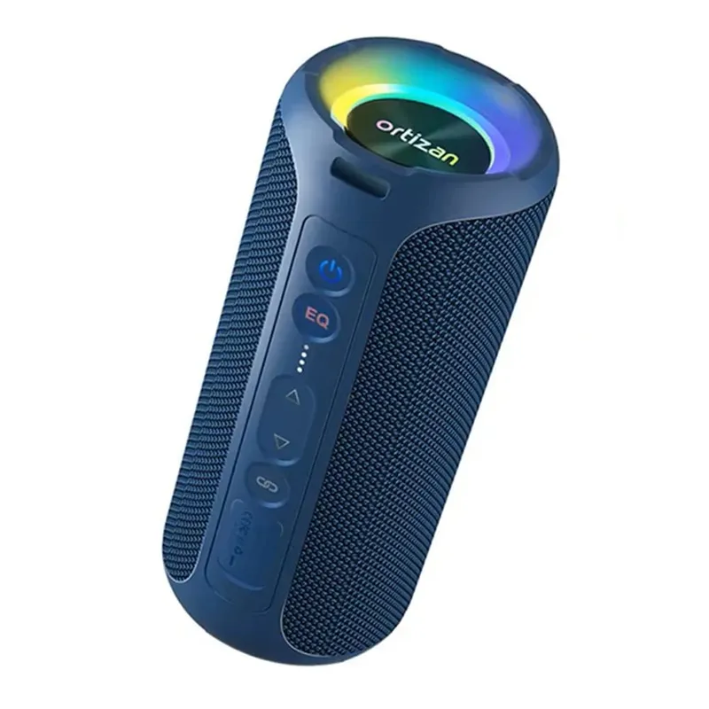 Ortizan Bluetooth Speakers 40W TWS Portable Speaker with Stereo Sound Bass Bluetooth 5.3 Wireless USB Type C Outdoor 6600mAh Battery