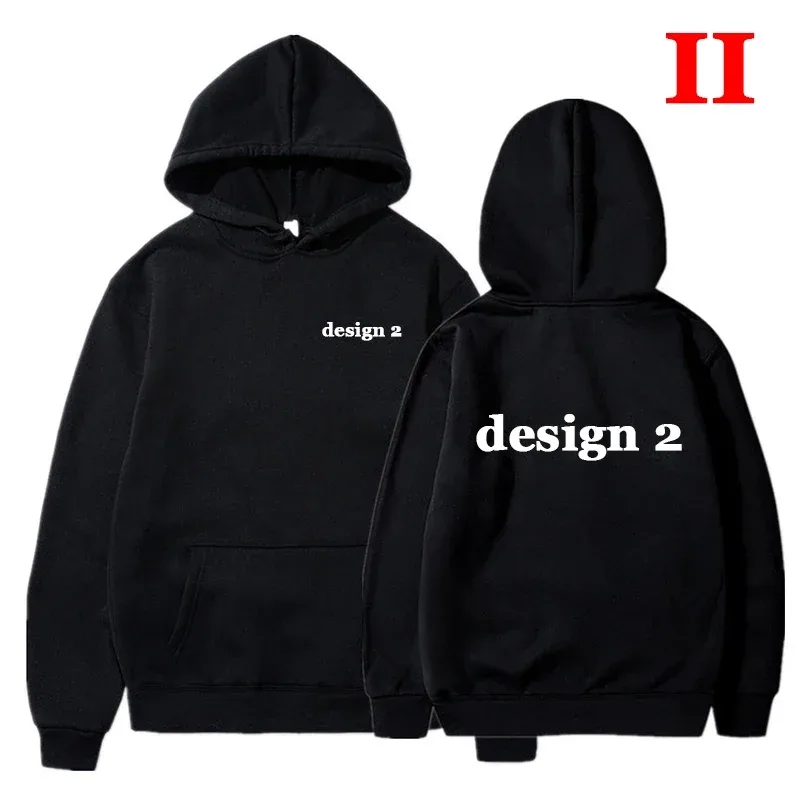 Men Hoodies Loose Casual Clothing Women Fashion Long Sleeve Hooded Pullover Personality Design Streetwear Sweatshirts — image 5