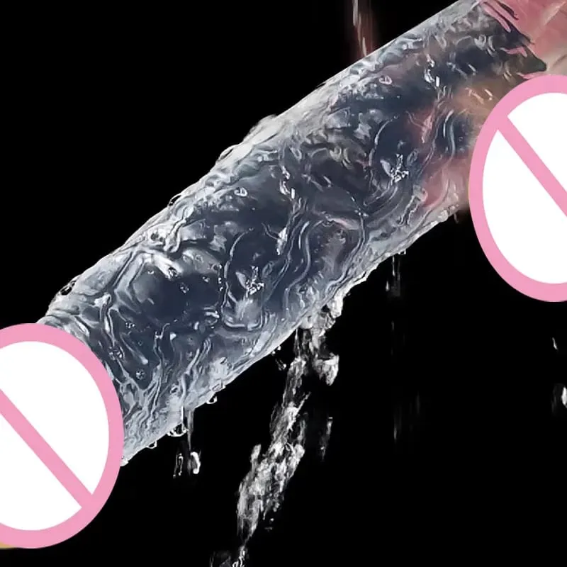 Transparent Realistic Dildo Strong Suction Cup Adult Sex Toys for Women Gay Anal Masturbation Realistic Dick Sex Toys Big Dick18