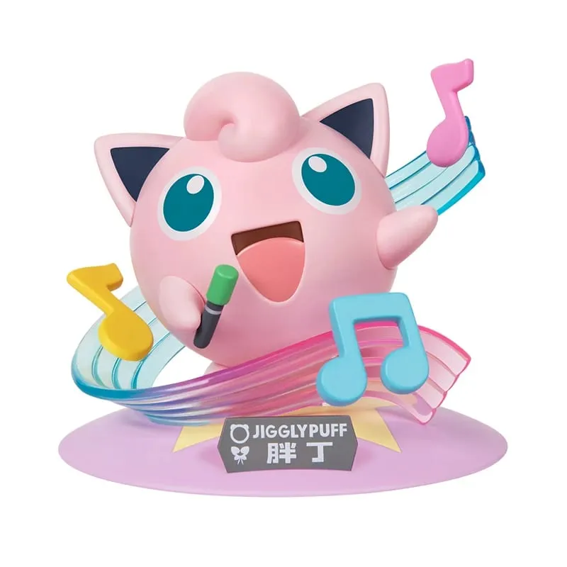 正版寶可夢可動人偶皮卡丘超夢雕像 Gardevoir Sylveon 動漫收藏模型寶可夢玩具禮物