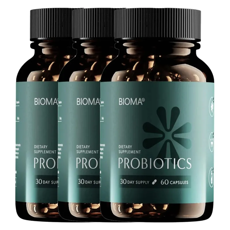Digestive Health Probiotic Gut Support for Men & Women with Xylooligosaccharides Tributyrin & Bifidobacterium - 60 Capsules