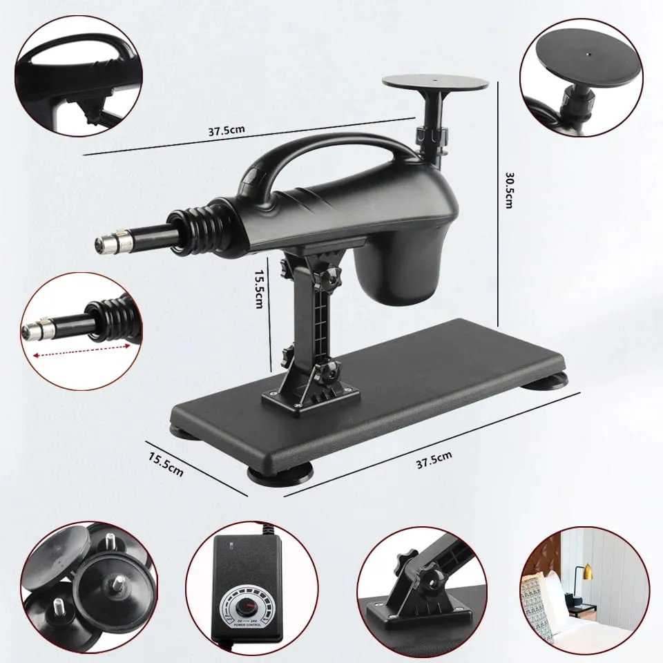 New 3XLR Sex Machine for Woman Adjustable Masturbating Pumping SexTooys for Men Adult Toys Upgrade Vibrator Dildo