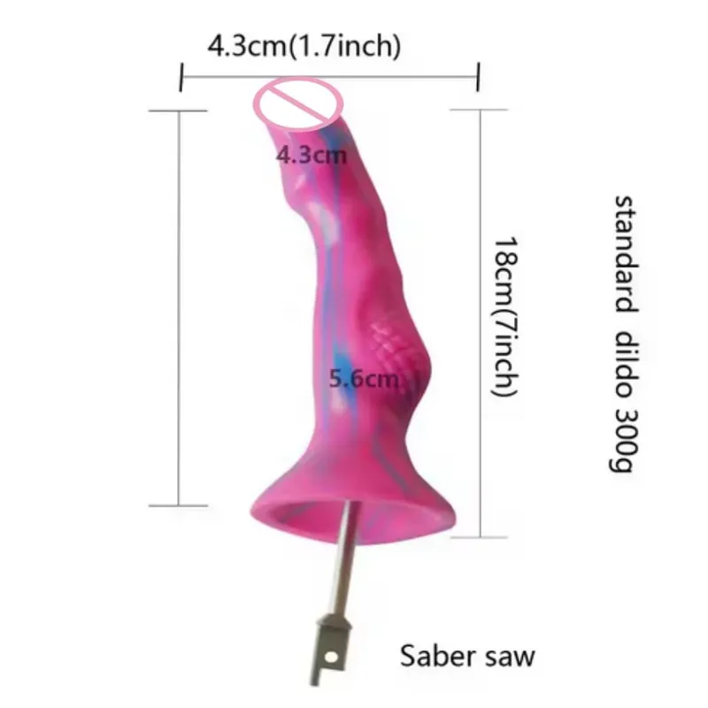 Saber Jigsaw Reciprocating Saw Large Silicone Dildos Reciprocating Saw 3XLR VAC-U-LOCK Adapter Attachments Sex Machine