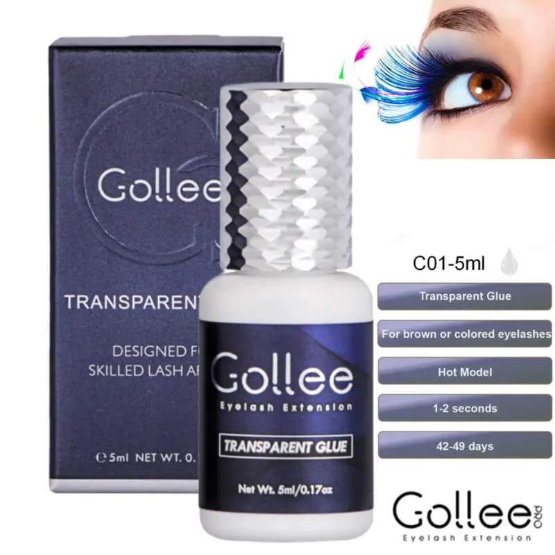 Gollee For Master of Eyelash Grafting 0.5s Fast Drying Retention 6-8 Week Eyelash Extension Glue Waterproof Max Bonding — image 8