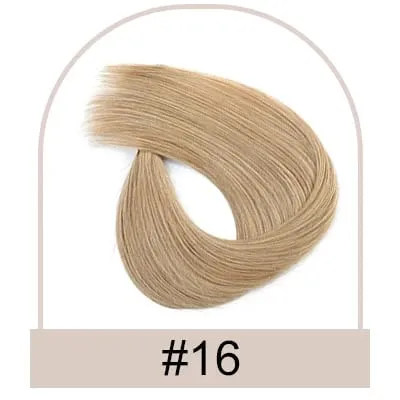Straight 6D Hair Extensions Human Hair High Quality Real Virgin Human Hair Invisible Human Hair Extension Second Generation 6D
