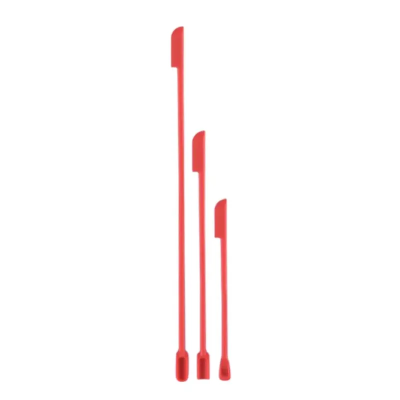 3Pcs/Set Cream Last Drop Scoop Face Mask Brush Beauty Tools Silicone Spatula Deep Bottle Scraper Makeup Brushes Cosmetics Spoon