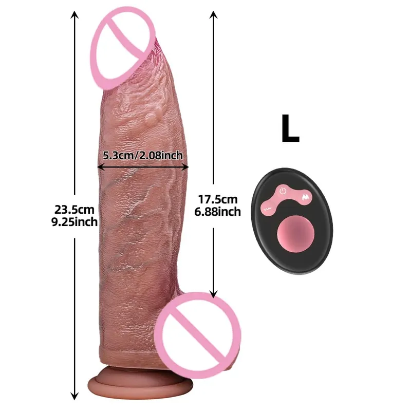 Ultra Realistic Dildo Vibrator Flesh Lifelike Dildo Realistic Skin Texture Thick Liquid Silicone with Powerful Suction Cup Begin