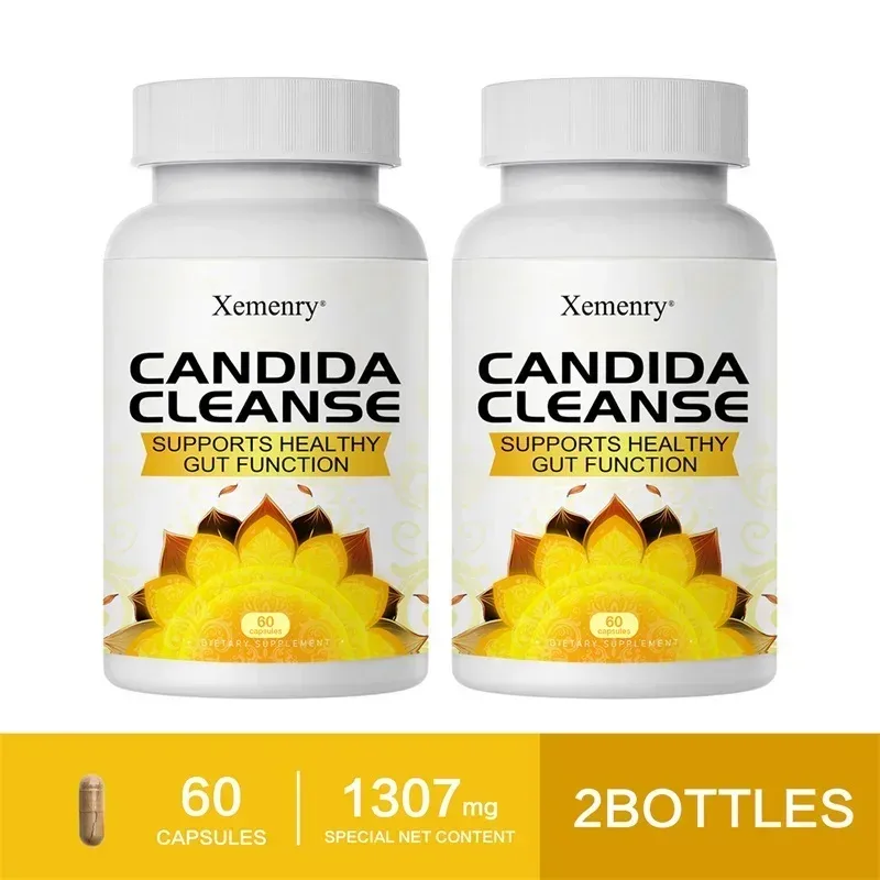 Candida Cleanse - Promotes Intestinal Health Detoxification Intestinal Cleansing Promote Digestion & Metabolism Immunity