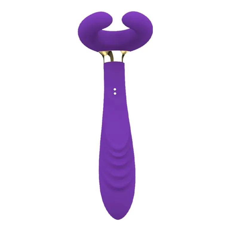 ilicone Prostate Massager Vibrator - Turquoise Rippled Anal Vibrator with Perineum Stimulator G-Spot Sex Toy for Men Women