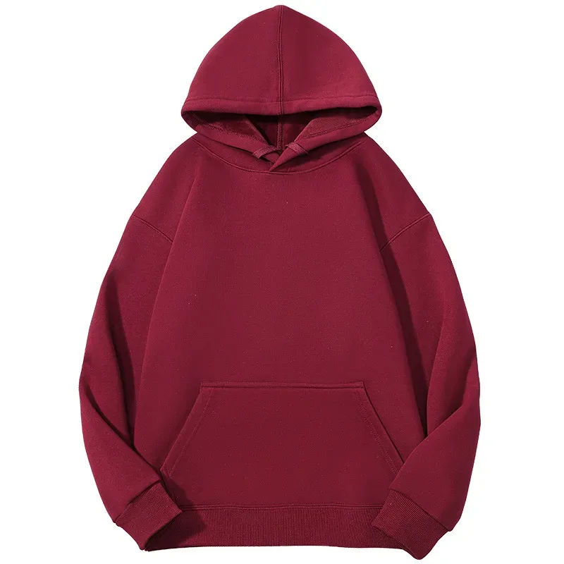 Customize Your Brand Logo Autumn Winter Mens Hoodies High-quality Heavy Weight Cotton Sweatshirt DIY Team Clothing Customization