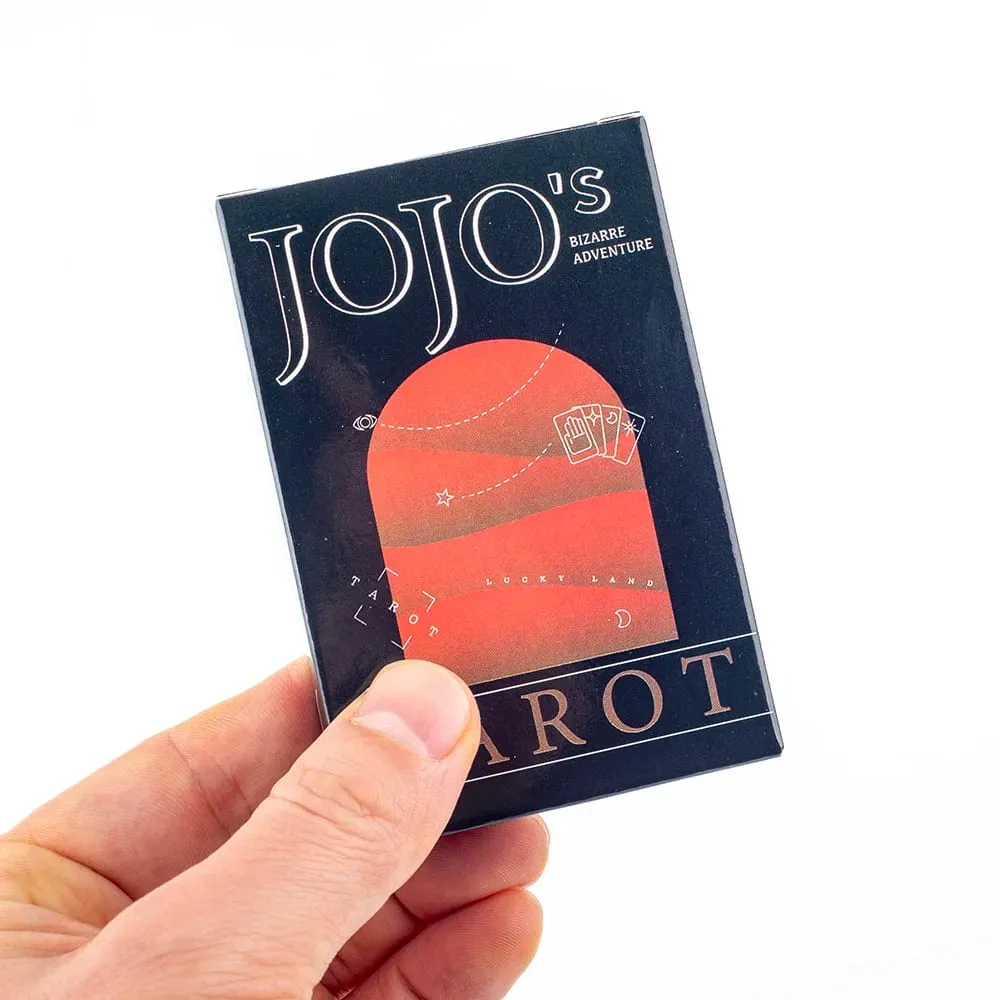22 Major Arcana JoJo Tarot Cards - Stardust Crusaders Anime Collectible Tarot Deck 9*6cm