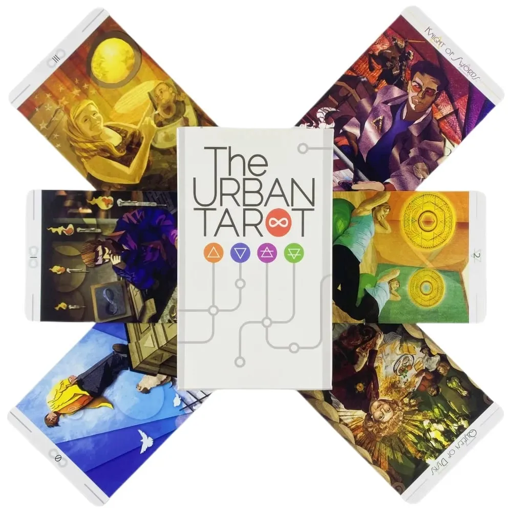 The Urban Tarot Card Oracle Cards For Fate Divination Board Game Tarot And A Variety Of Tarot Options