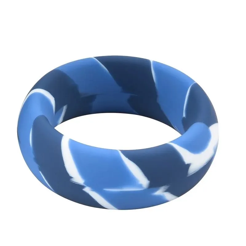 Small Large Silicone Penis Cock Ring Lock Set Delay Time Ejaculation Male Penis Ring Ball Stretcher Bondage Slave Sex Toy Man