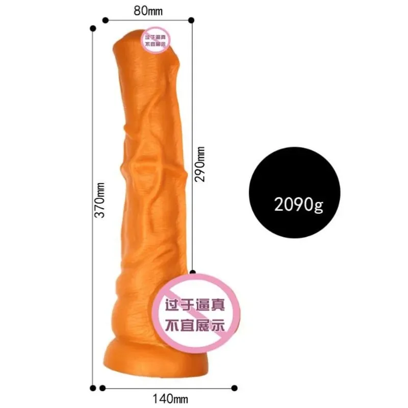 Huge Horse Dildo Realistic Animal Penis Anal Plug Simulation Big Dick Masturbator with Suction Cup Adults Sex Toys for Women Men