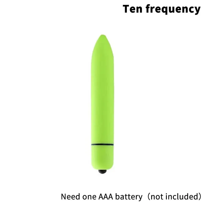 Mini Bullet Vibrator Mga Sex Toys Mga Sexy na Laruan Mga Sekswal na Laruan Para sa Babae Mga Pang-adultong Laruang Vibrator - 1/10 Frequency (Walang Baterya)