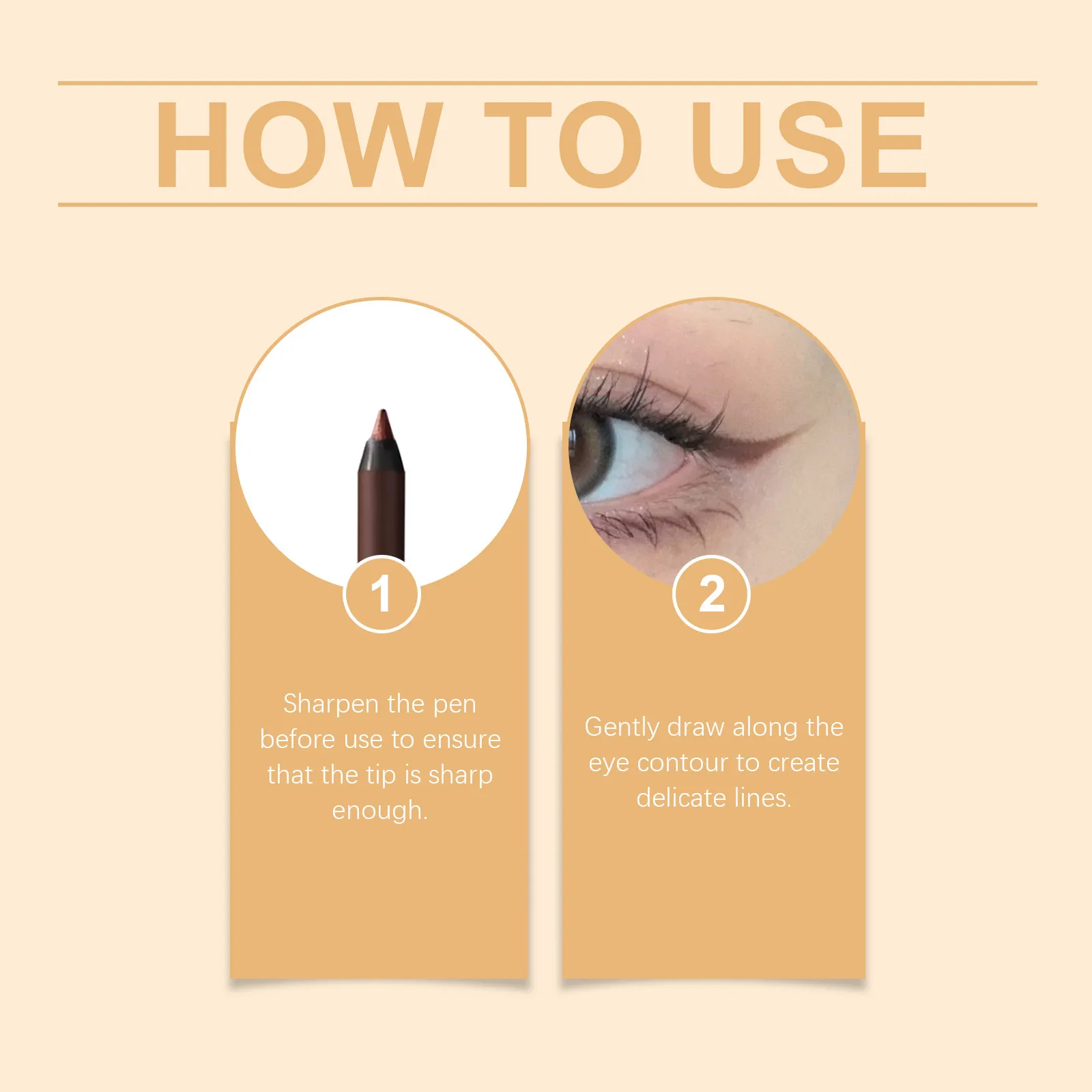 Smooth Creamy Gel Eyeliner Pencil Collection - Waterproof Long-Lasting No Smudging Professional Eye Makeup