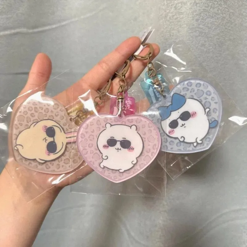 Jiikawa surrounding Harajuku limited acrylic keychain pendant Hachi Usaki cartoon backpack pendant
