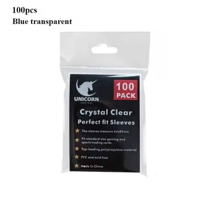 100 stk Hot Transparent MTG-korthylstre Standardstørrelse Klar TCG-kortbeskytter Indvendigt kortdæksel til sportsbrætspil 64x89 mm