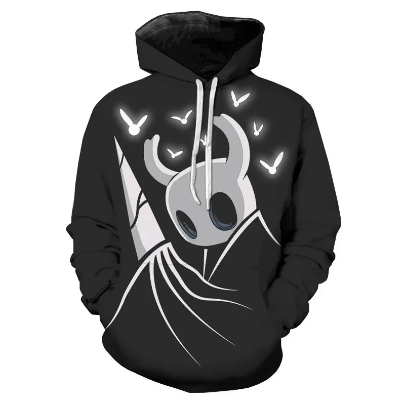 Hollow Knight Game 3D Print Hoodies Men Women Casual Fashion Oversized Sweatshirts Hoodie Harajuku Pullovers Tracksuit Clothing