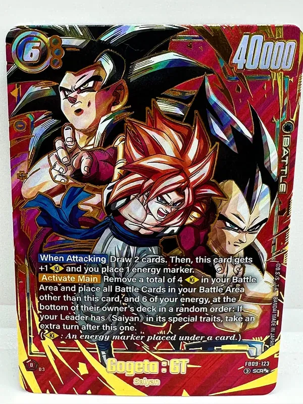 Super Card Game Fusion World Saiyan Goku Broli Toys Hobbies Hobby Collectibles Game Collection Anime Cards