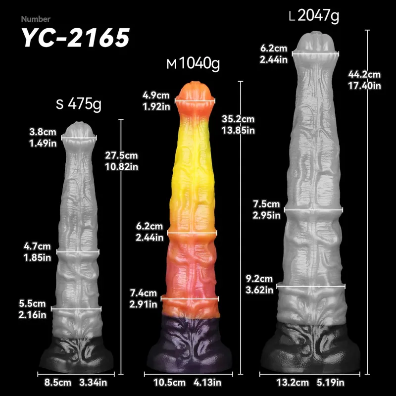 3 size S M L Colorful Large Long Silicone Fantasy Horse Dildo With Suction Cup Anal Dildo Penis Sex Toys for Women Men