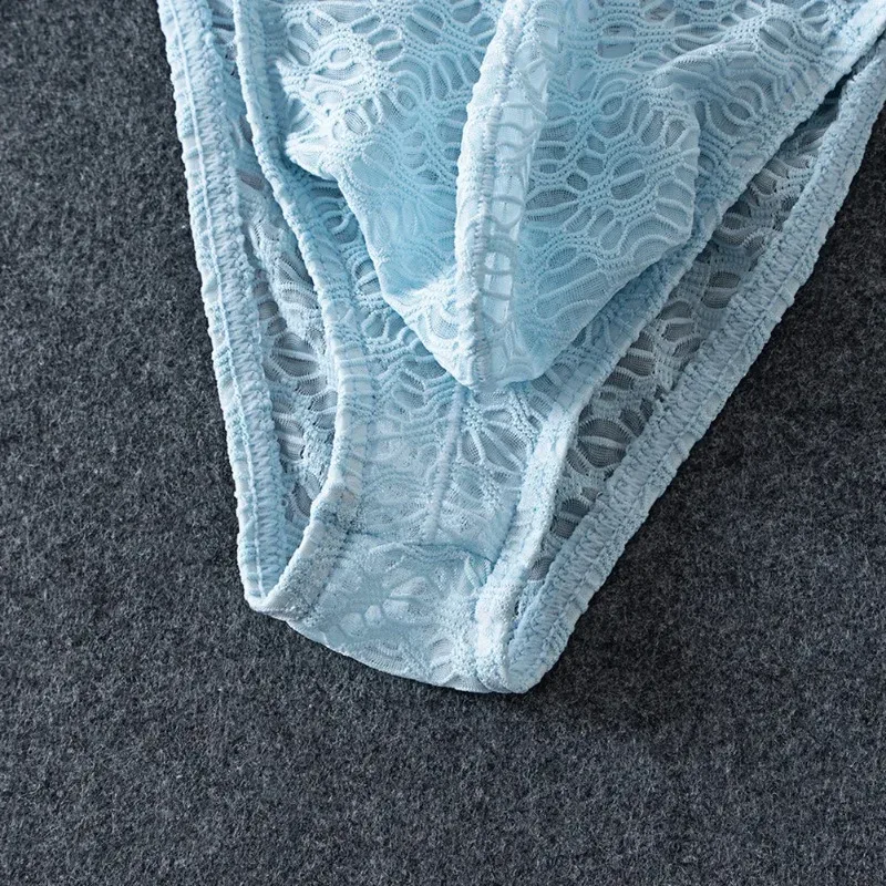 Men Thongs Briefs Jacquard Sheer Men's Underwear Sexy Accessories Hot Low Rise Pouch Very Hot Lingerie Breathable Underpants